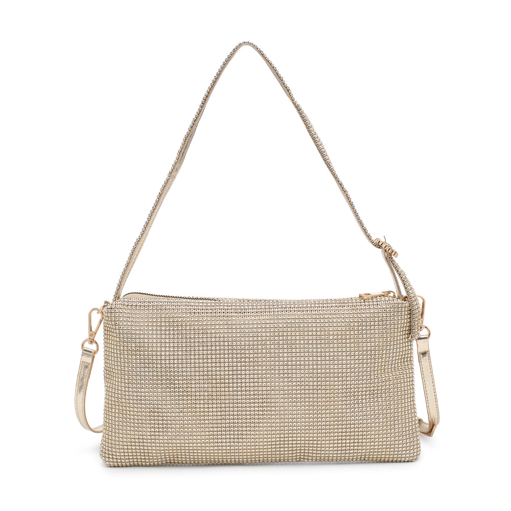 Product Image of Urban Expressions Glenda Evening Bag 840611102713 View 3 | Gold