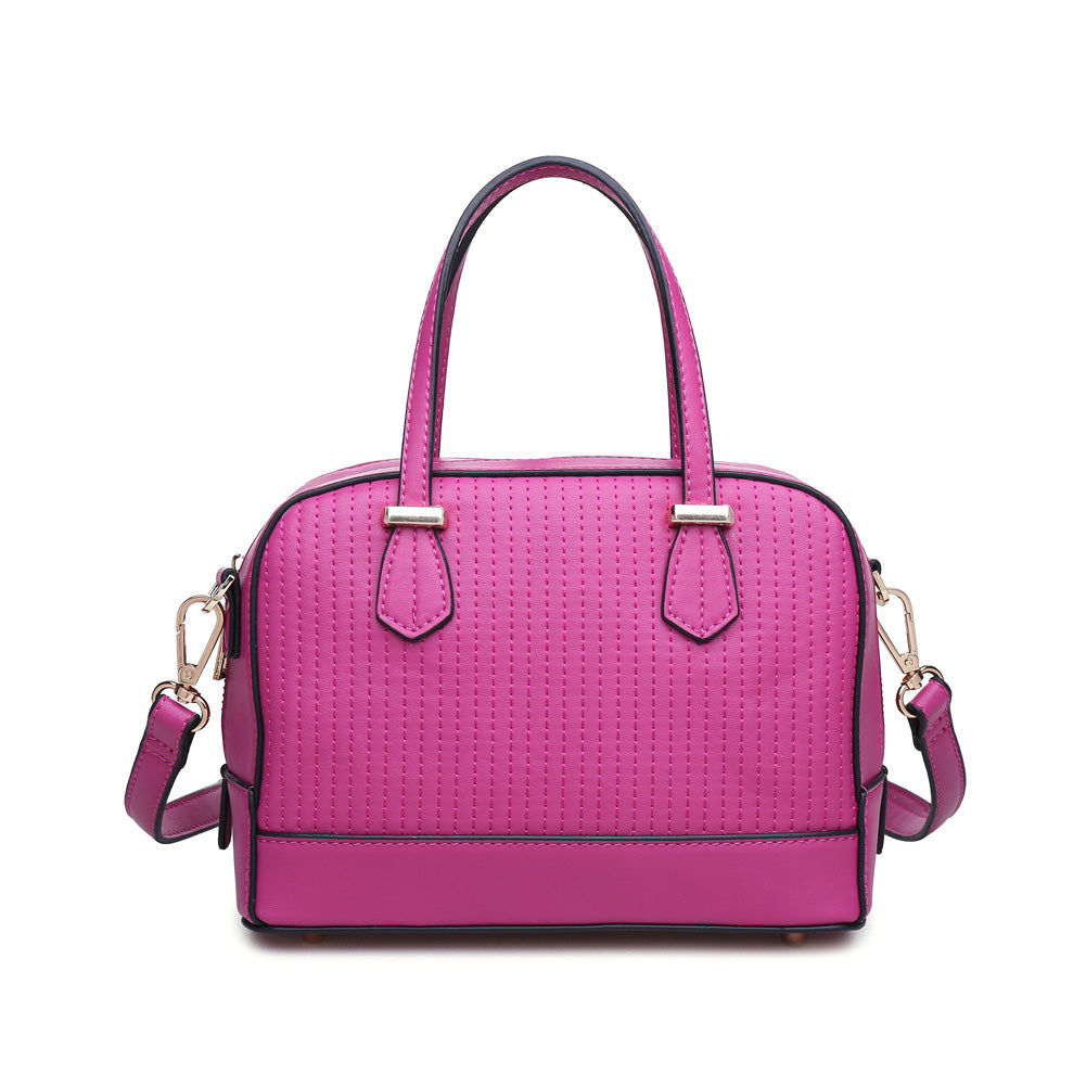 Woman wearing Lipstick Pink Urban Expressions Rue Mini Bag NA-840611144904 View 5 | Lipstick Pink