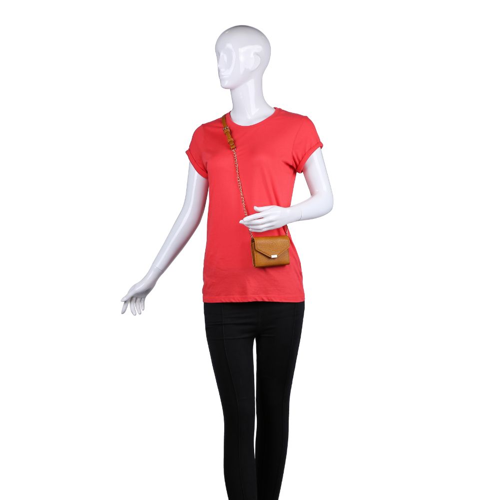 Product Image of Urban Expressions Jasmine Pebble Crossbody 840611165336 View 5 | Mustard