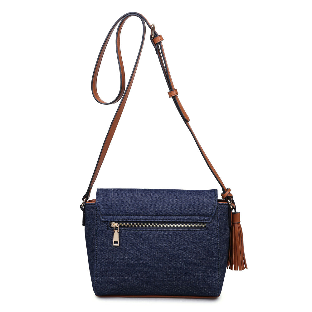 Product Image of Urban Expressions Bali Crossbody NA-840611141156 View 3 | Dark Denim