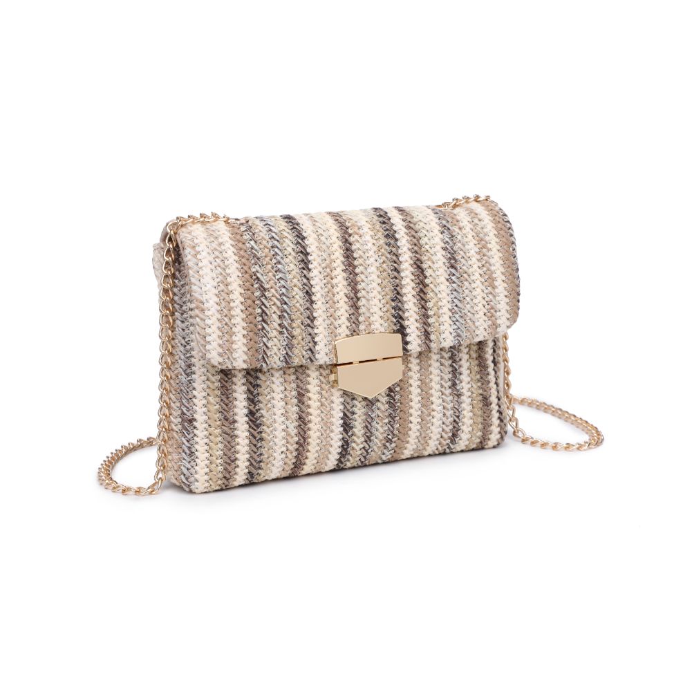 Woman wearing Natural Multi Urban Expressions Remi Crossbody 840611124081 View 6 | Natural Multi