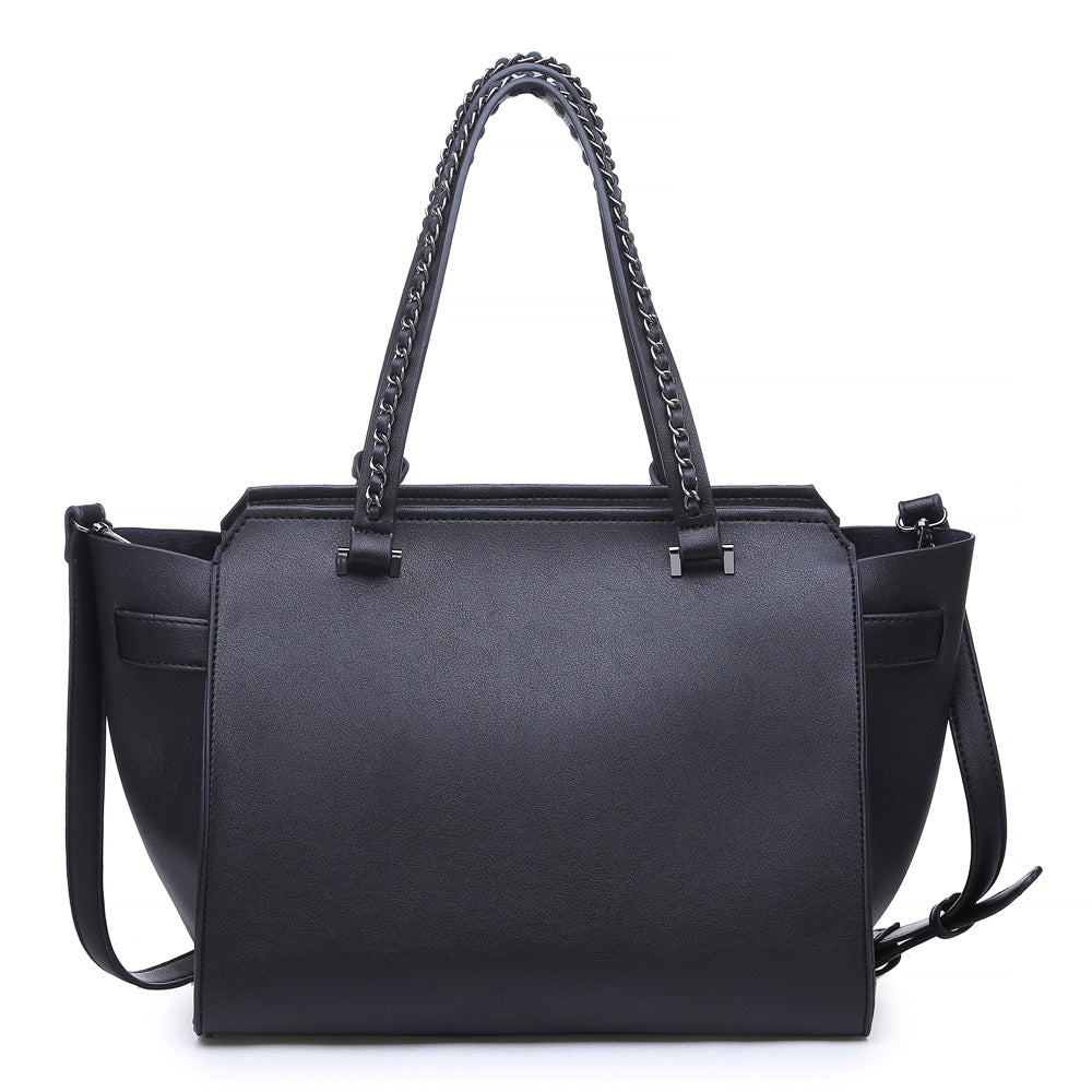 Product Image of Urban Expressions Daine Satchel NA-840611139986 View 3 | Black