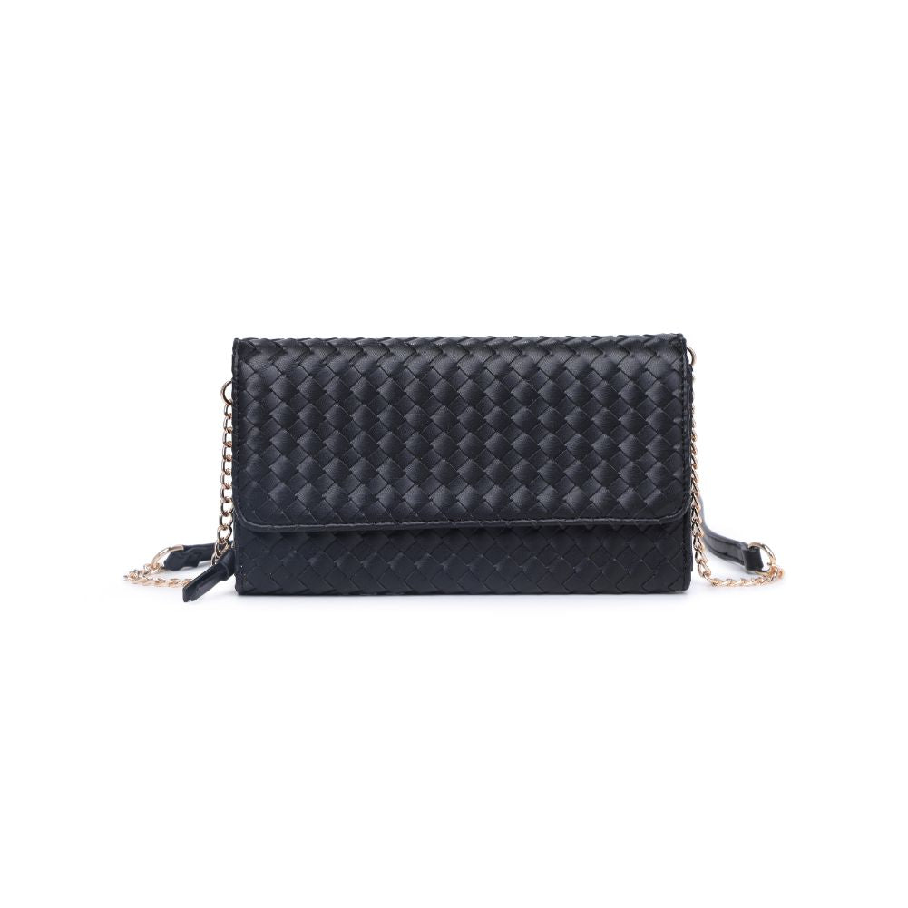 Woman wearing Black Urban Expressions Wallis Crossbody 840611107503 View 5 | Black