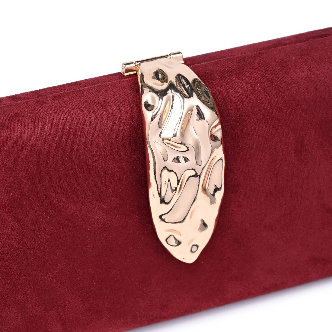 Urban Expressions Babe Clutch 840504214134 View 8 | Burgundy