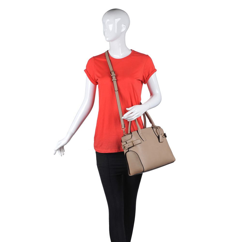 Product Image of Urban Expressions Layne Satchel NA-840611150240 View 5 | Taupe