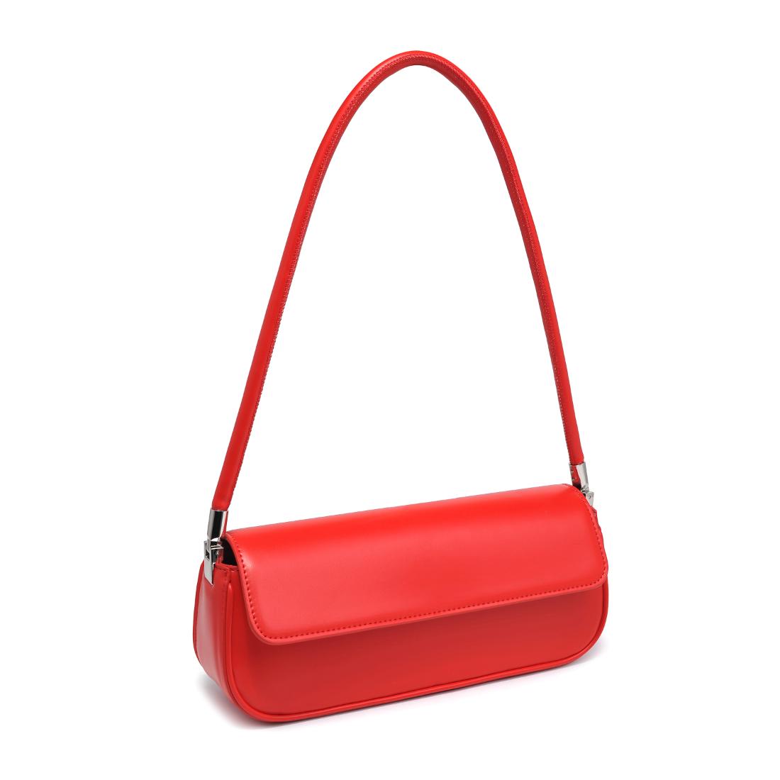 Woman wearing Red Urban Expressions Bailey Shoulder Bag 840611145963 View 6 | Red