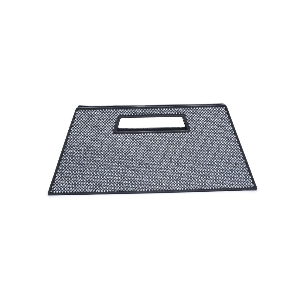 Urban Expressions Zinc Evening Bag 840611114334 View 5 | Silver Black