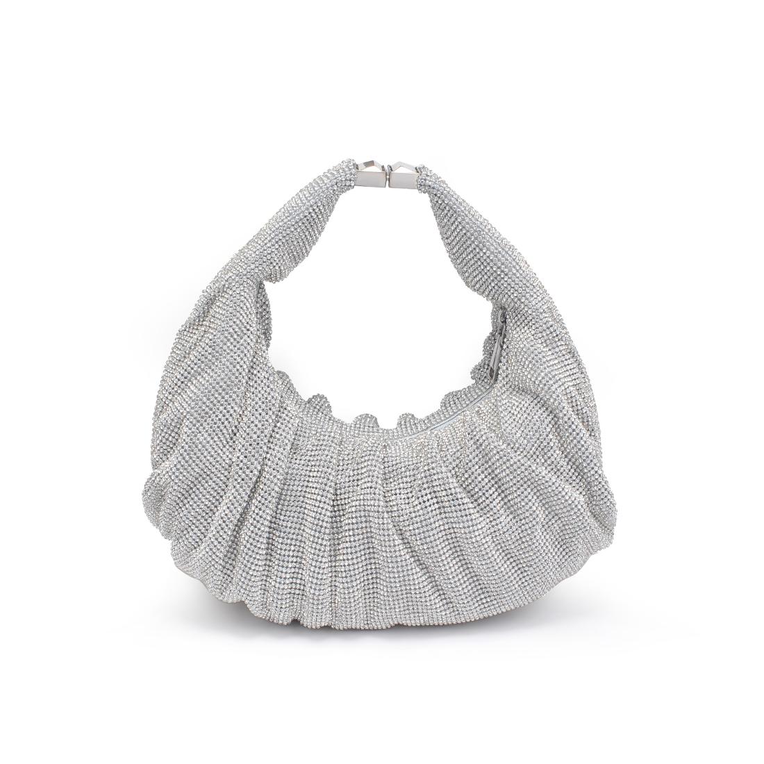 Product Image of Urban Expressions Arianna Evening Bag 840611160485 View 7 | Silver