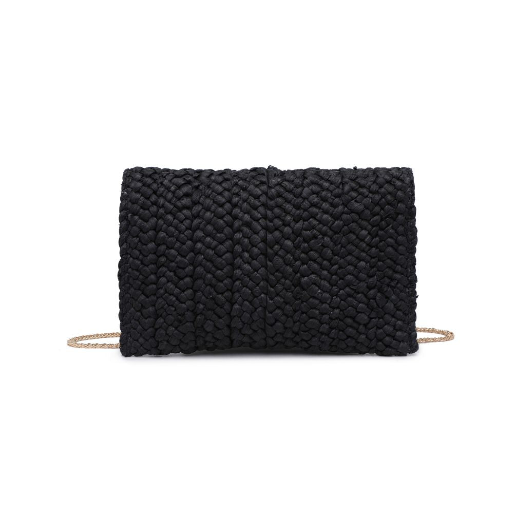 Woman wearing Black Urban Expressions Aegean Clutch 840611100665 View 7 | Black