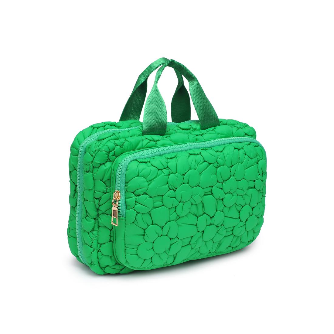 Urban Essentials Petal Plush - Nylon Travel Organizer 840611195142 View 6 | Kelly Green