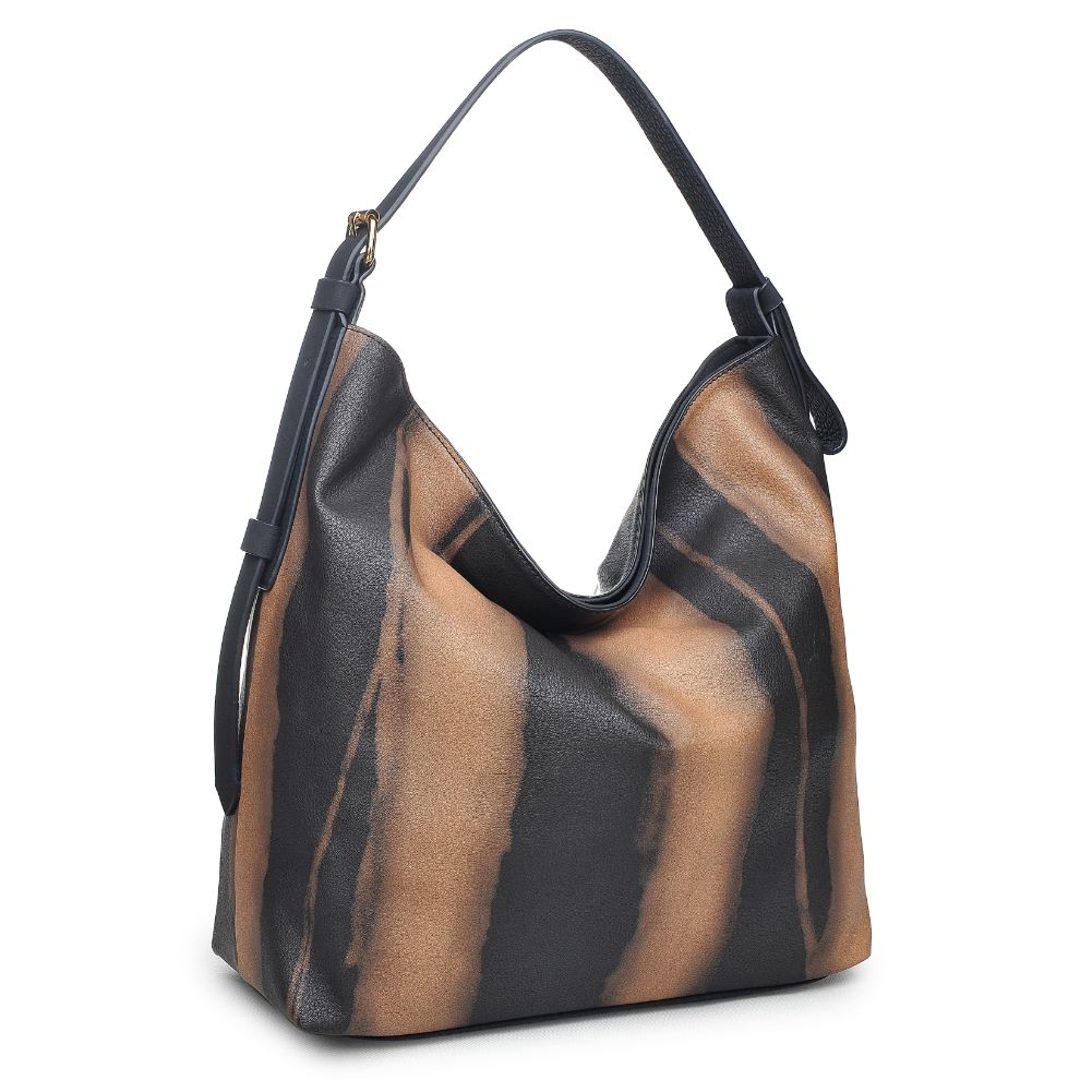 Woman wearing Brown Urban Expressions Keene Hobo 840611122513 View 6 | Brown