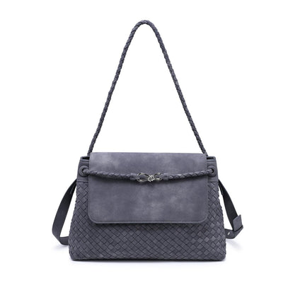 Urban Expressions Serenee Satchel 840504214875 View 1 | Slate