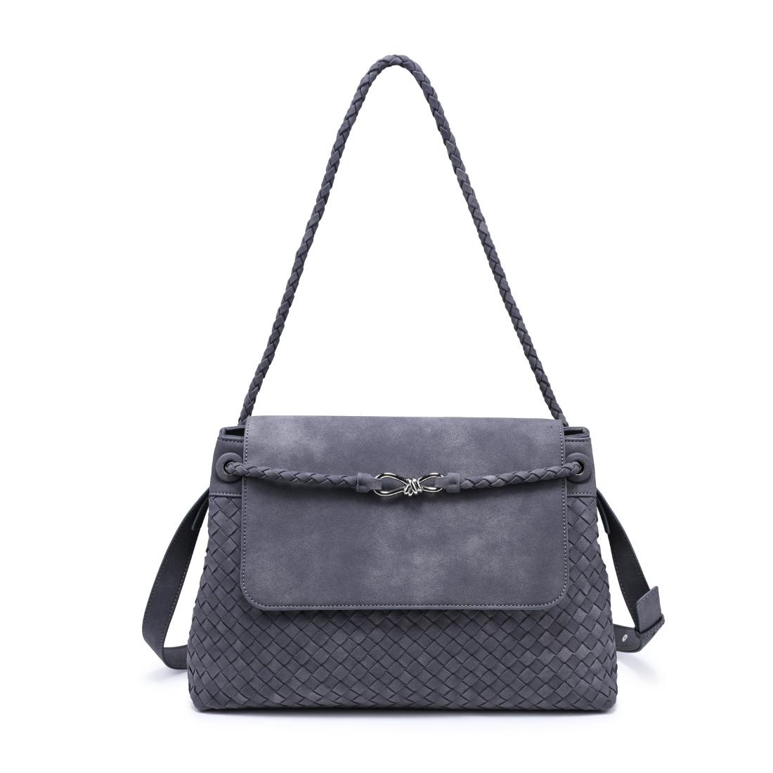 Urban Expressions Serenee Satchel 840504214875 View 1 | Slate