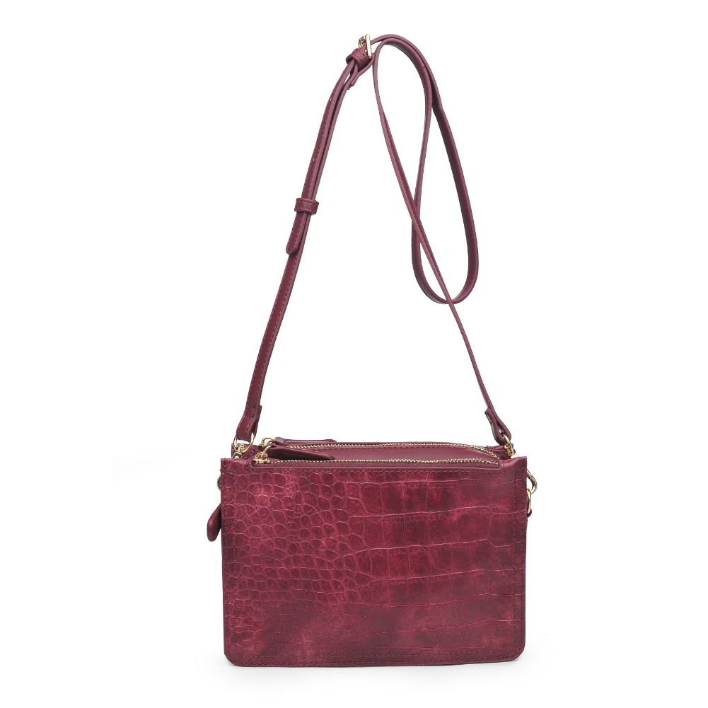 Product Image of Urban Expressions Rayna Crossbody NA-840611163998 View 1 | Burgundy