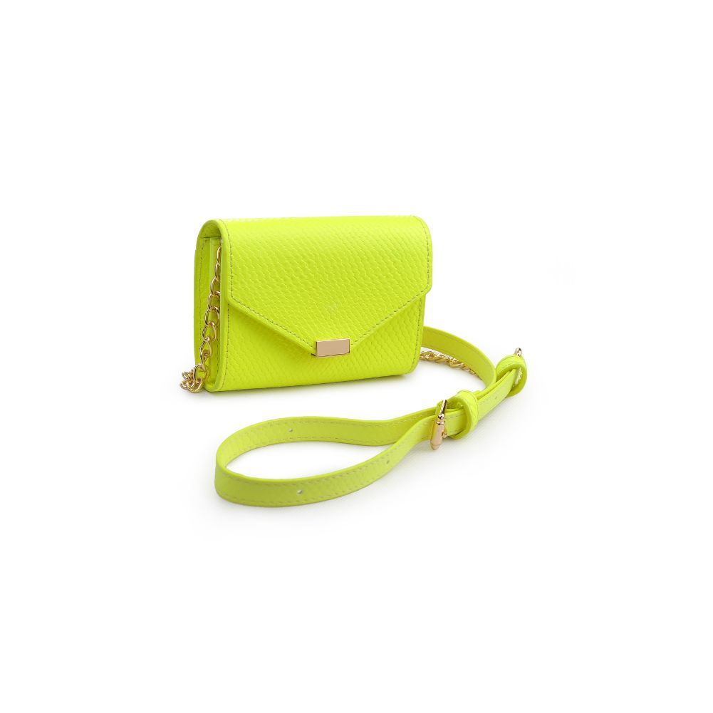 Product Image of Urban Expressions Jasmine Crossbody 840611171207 View 2 | Neon Yellow