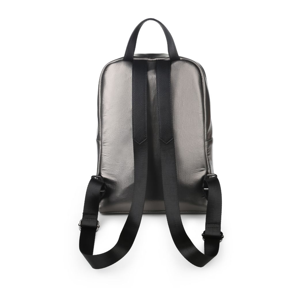 Product Image of Urban Expressions Braxton Backpack NA-840611166784 View 3 | Pewter