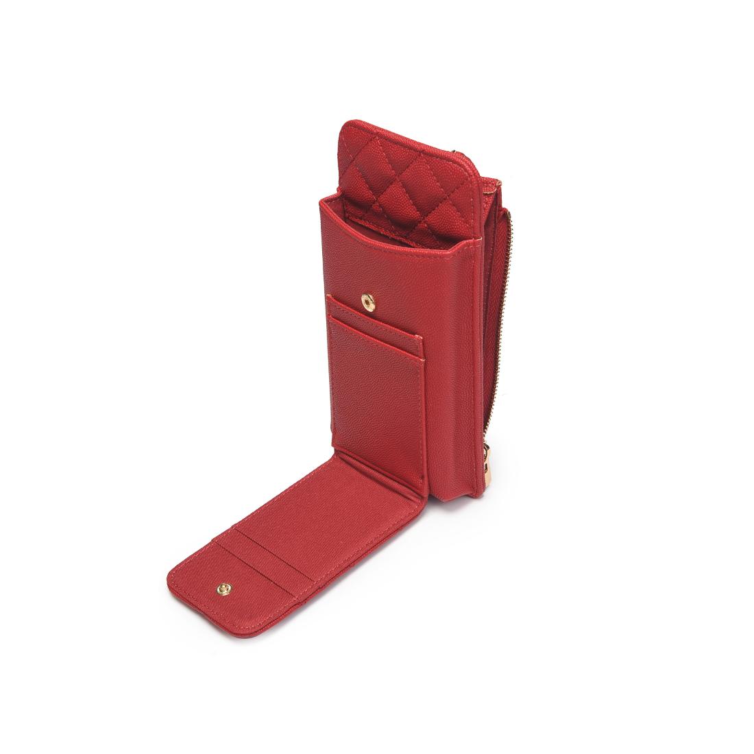 Product Image of Urban Expressions Brianna Cell Phone Crossbody 840504201387 View 8 | Red