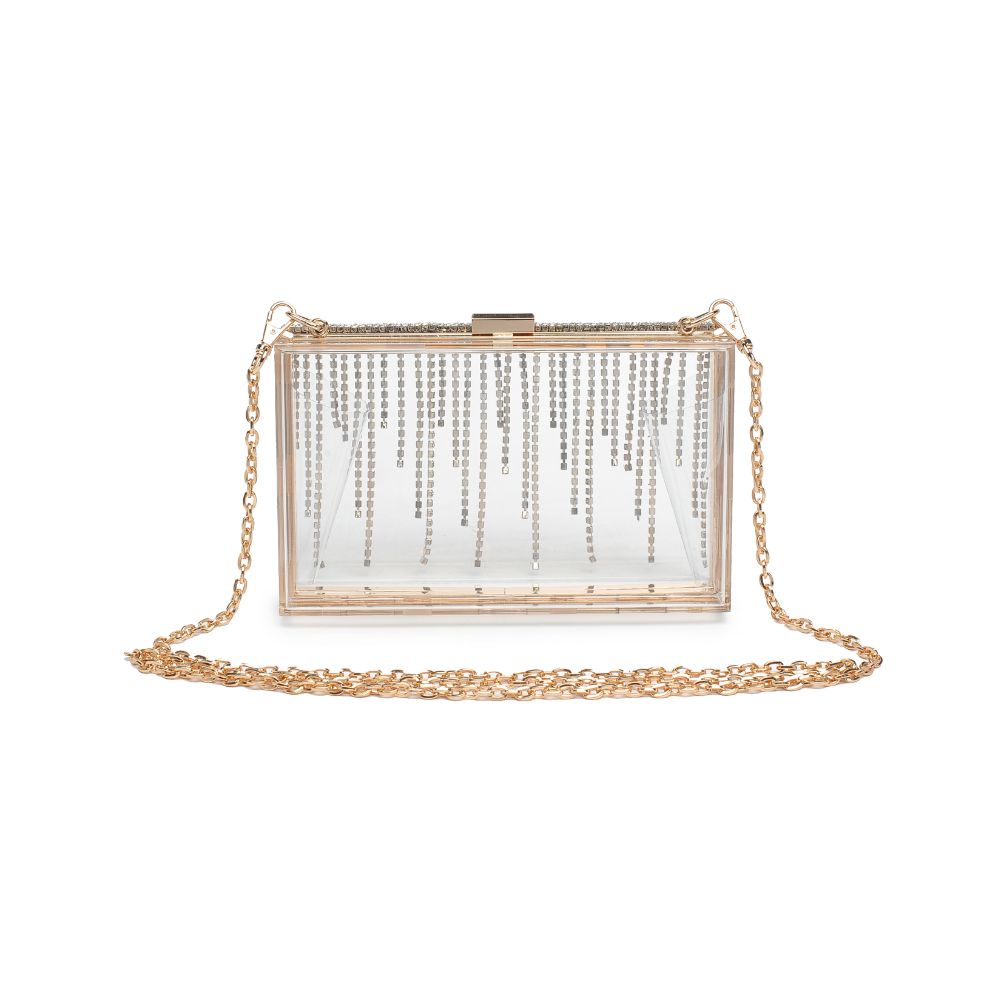 Product Image of Urban Expressions Jazzy Minaudiere 840611184962 View 7 | Clear