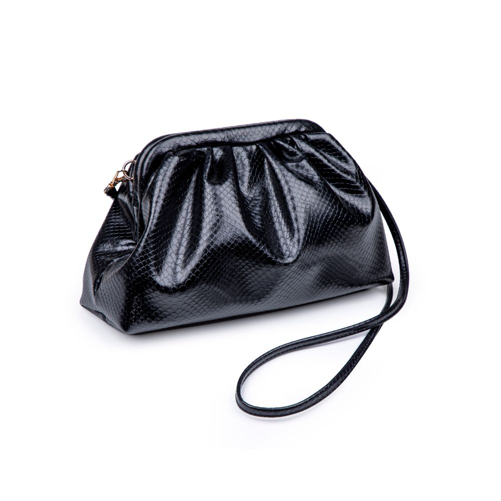 Product Image of Urban Expressions Mable Snake Crossbody 840611175892 View 2 | Black
