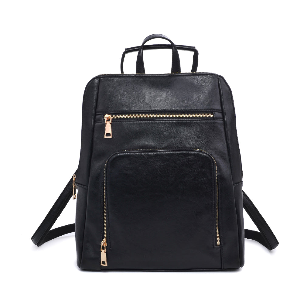 Product Image of Urban Expressions Gramercy Backpack 840611178657 View 5 | Black