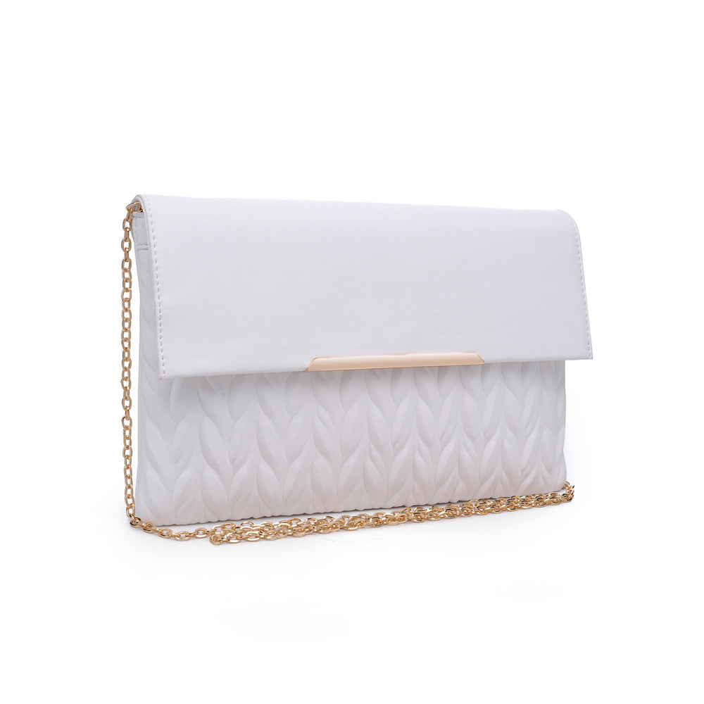 Product Image of Urban Expressions Jessie Clutch NA-840611159847 View 2 | White