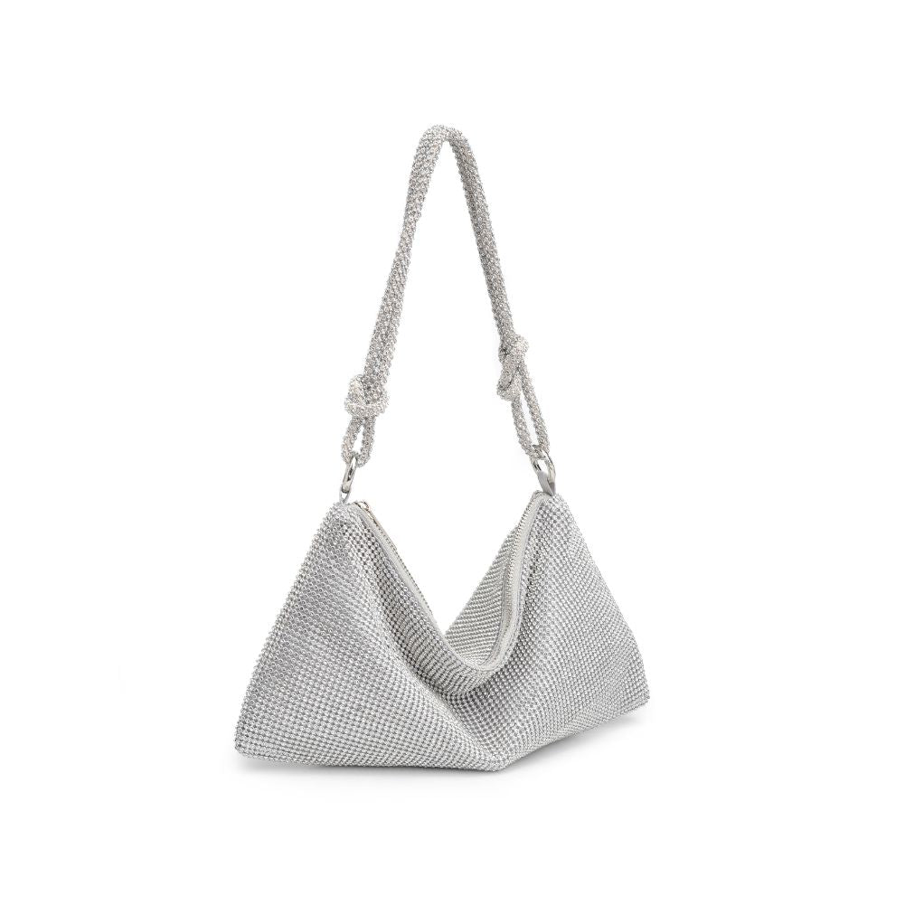 Product Image of Urban Expressions Paris Evening Bag 818209014434 View 6 | Silver