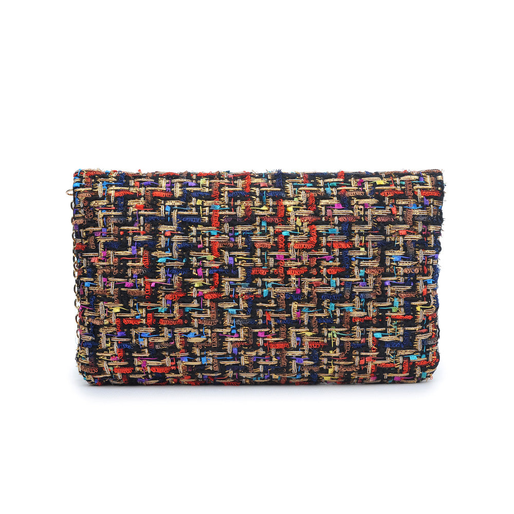 Product Image of Urban Expressions Erin Clutch 840611146694 View 3 | Black Multi