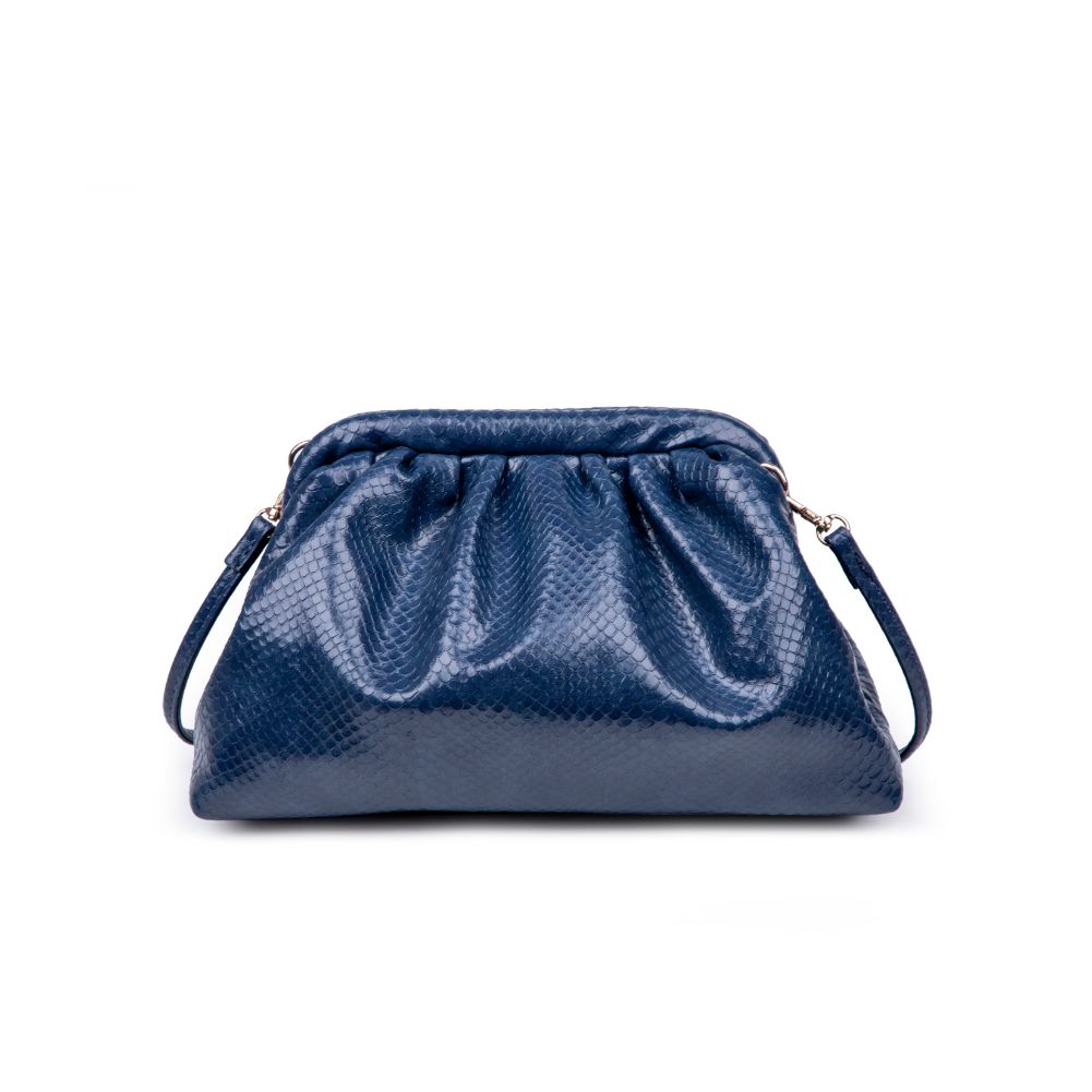 Product Image of Urban Expressions Mable Snake Crossbody 840611175922 View 3 | Denim