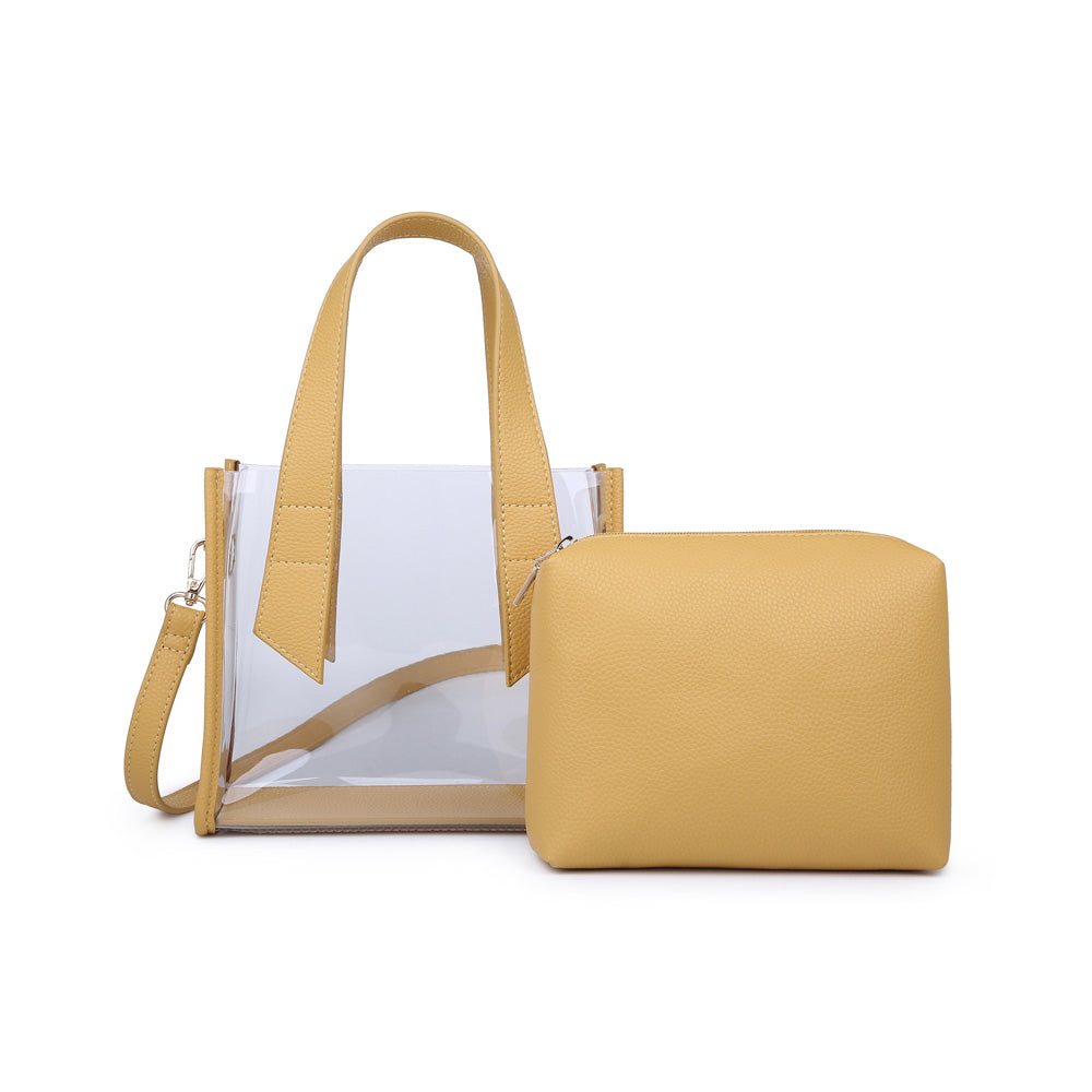 Woman wearing Mustard Urban Expressions Kismet Mini Bag NA-840611161338 View 2 | Mustard
