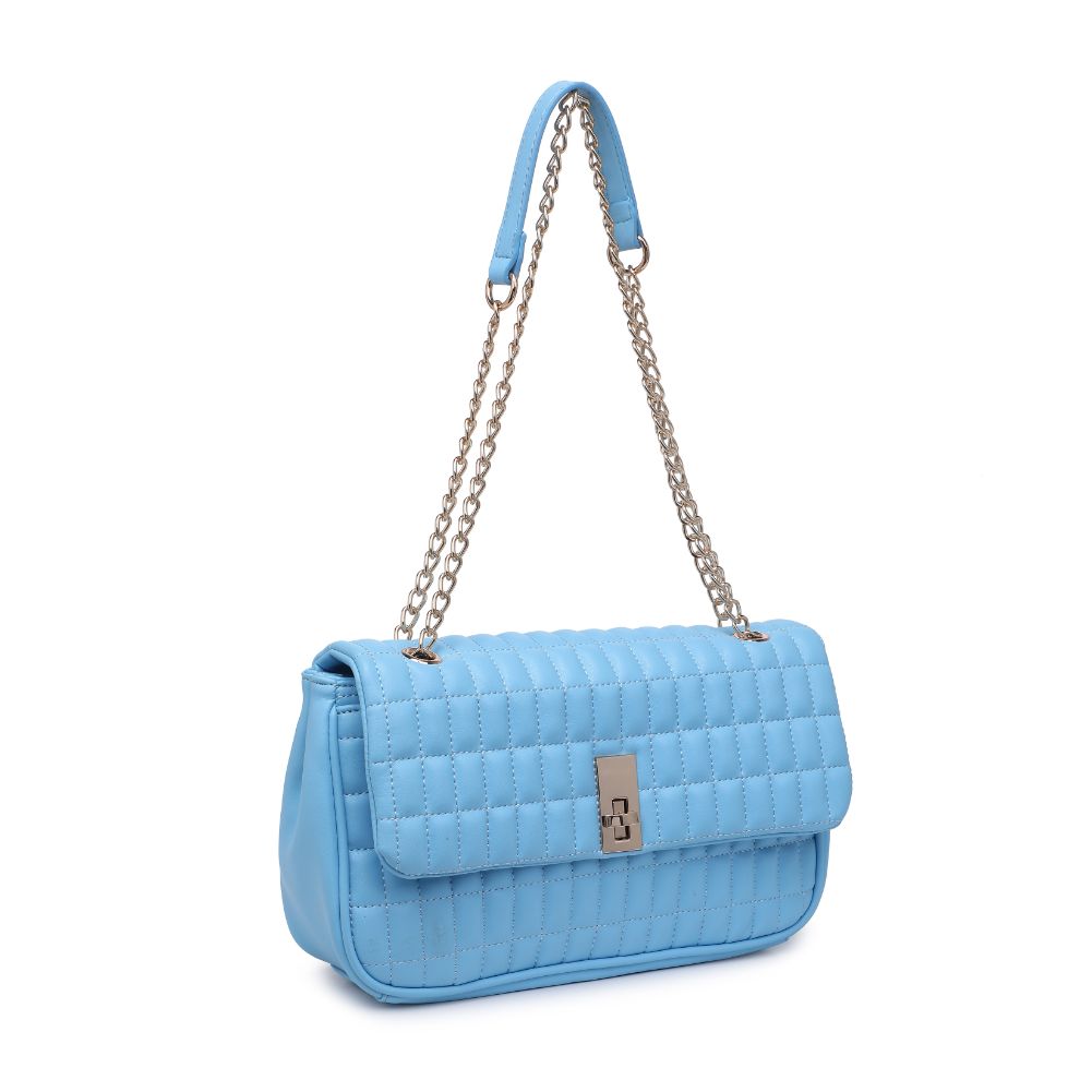 Woman wearing Sky Blue Urban Expressions Farah Crossbody 840611107138 View 6 | Sky Blue