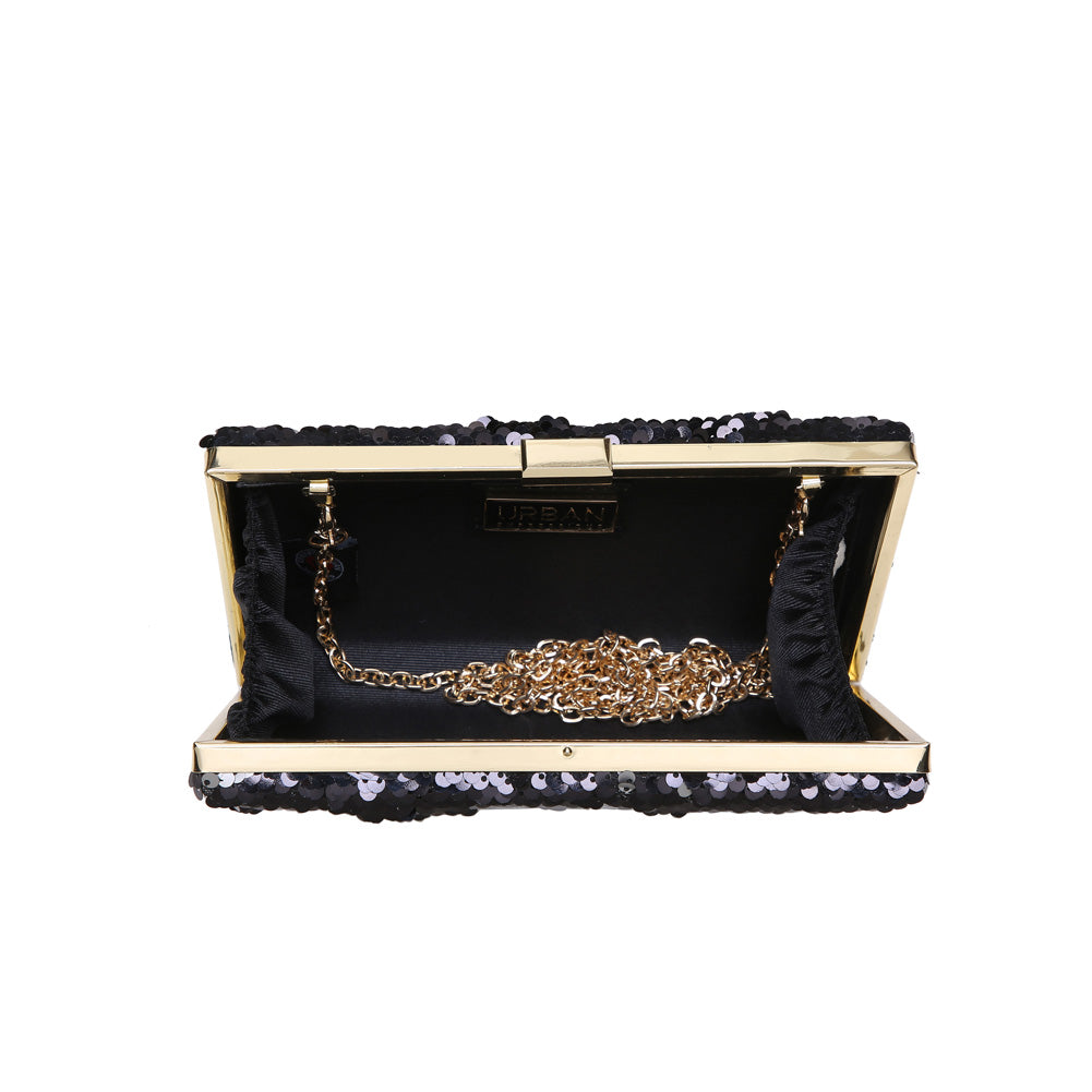 Product Image of Urban Expressions Diana Clutch NA-840611157232 View 4 | Silver