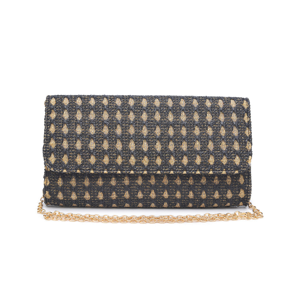 Product Image of Urban Expressions Bahamas Clutch NA-840611144249 View 1 | Black
