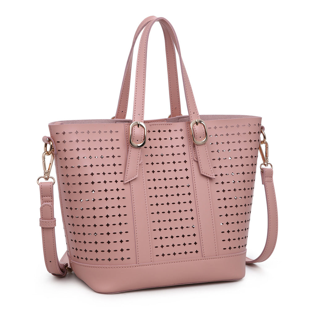Product Image of Urban Expressions Magnolia Tote NA-840611158840 View 2 | Blush