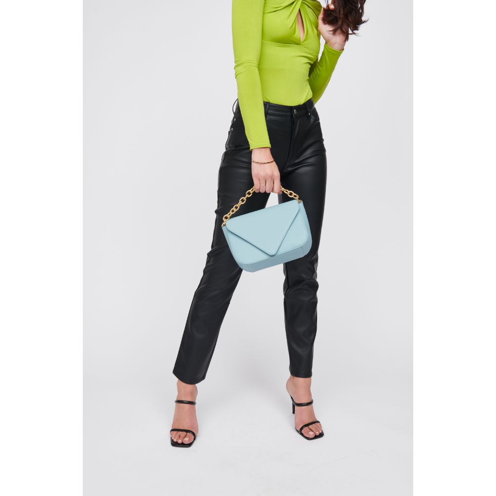 Woman wearing Sky Urban Expressions Rosamund Crossbody 818209019415 View 2 | Sky
