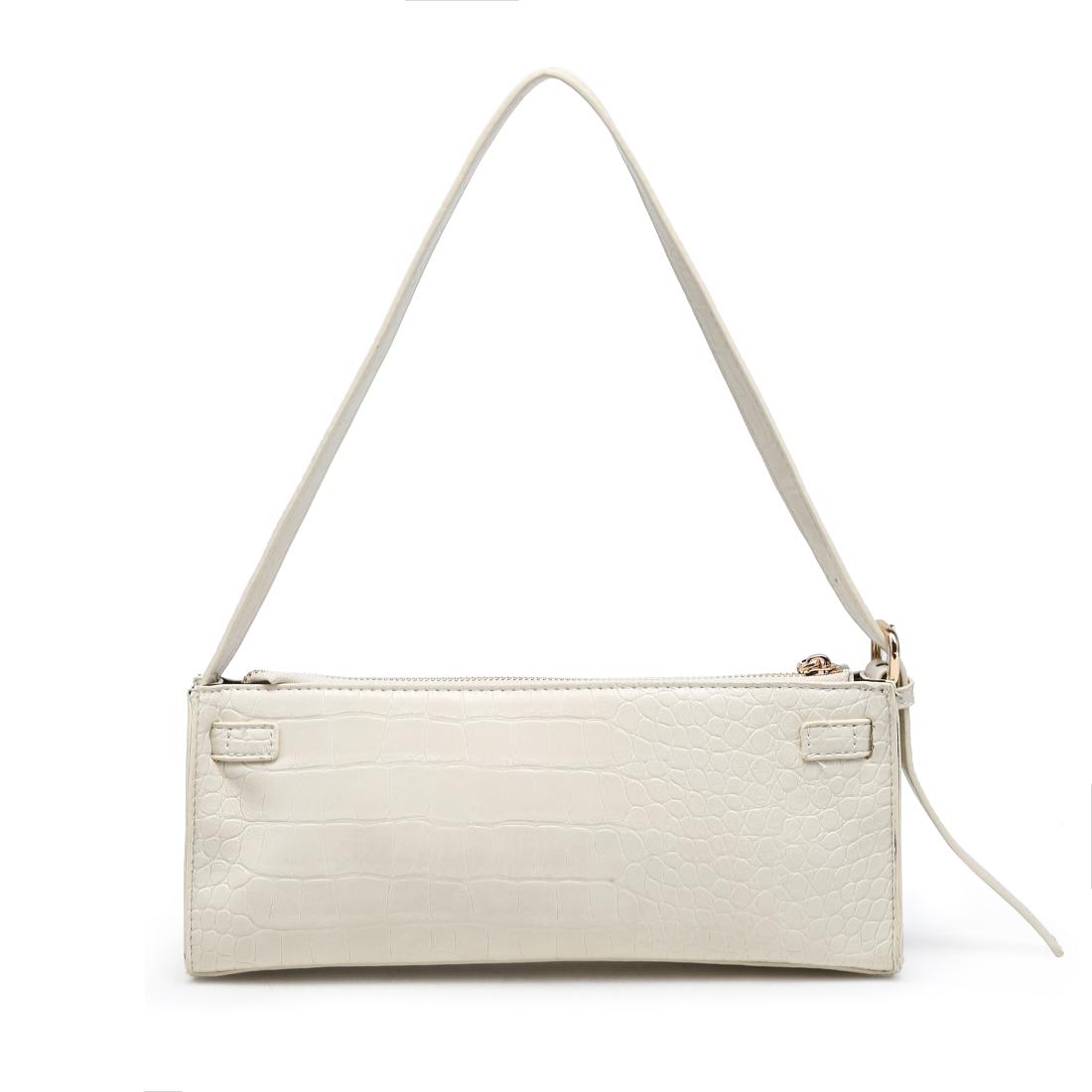 Urban Expressions Yaretzi - Croco Shoulder Bag 840504211065 View 3 | Oatmilk Croc