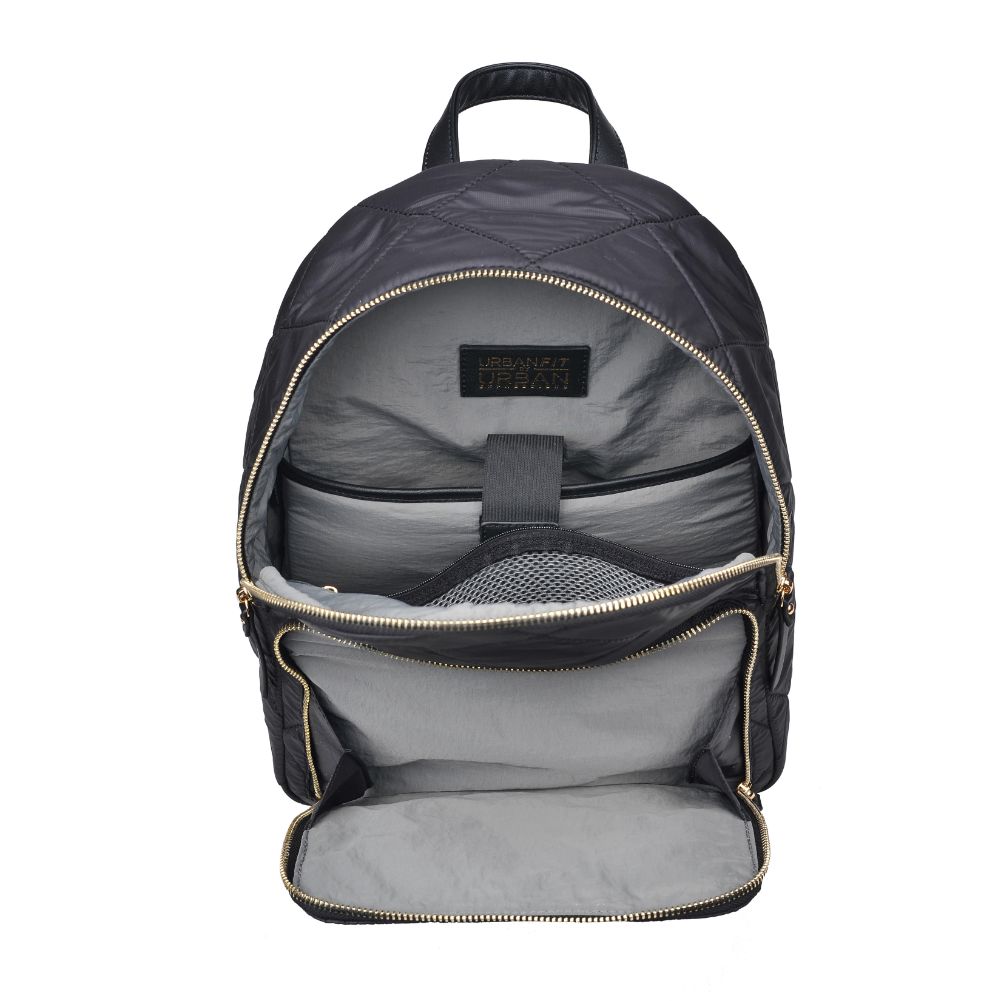 Product Image of Urban Expressions Elyse Backpack NA-840611163127 View 4 | Black
