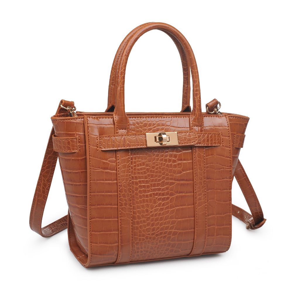 Product Image of Urban Expressions Jayden Satchel 840611172945 View 2 | Tan