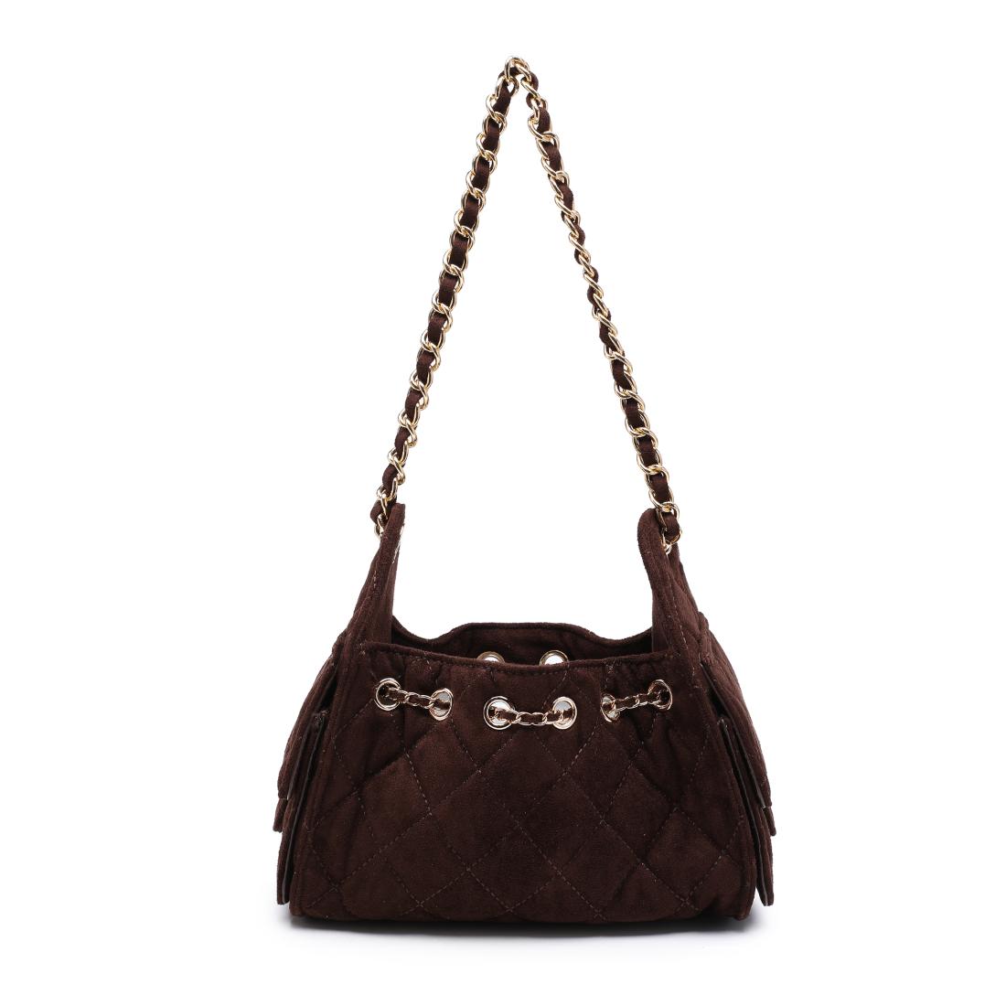 Urban Expressions Royalty Shoulder Bag 840504213441 View 3 | Espresso