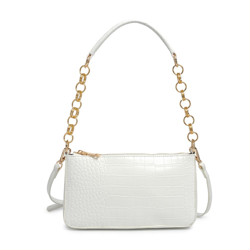 Product Image of Urban Expressions Aster Shoulder Bag 818209015479 View 5 | White
