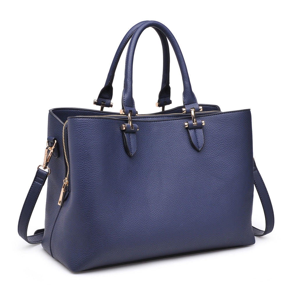 Product Image of Urban Expressions Liverpool Satchel NA-840611153432 View 2 | Navy