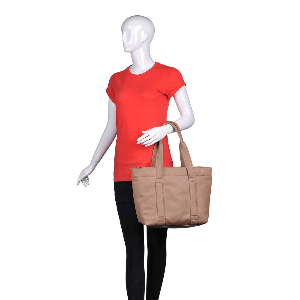 Product Image of Urban Expressions Finn Tote NA-840611156044 View 5 | Nude