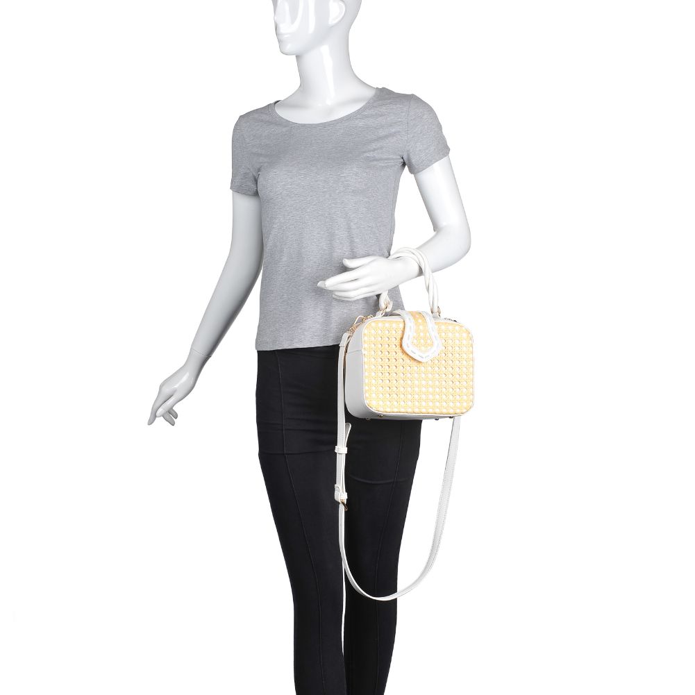 Product Image of Urban Expressions Mara Crossbody 840611172631 View 5 | White