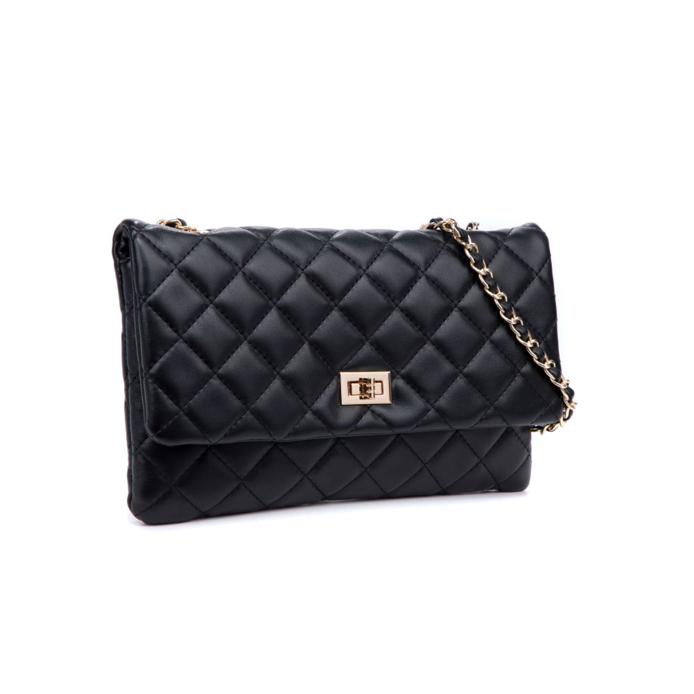 Product Image of Urban Expressions Isabella Crossbody 840611180032 View 6 | Black