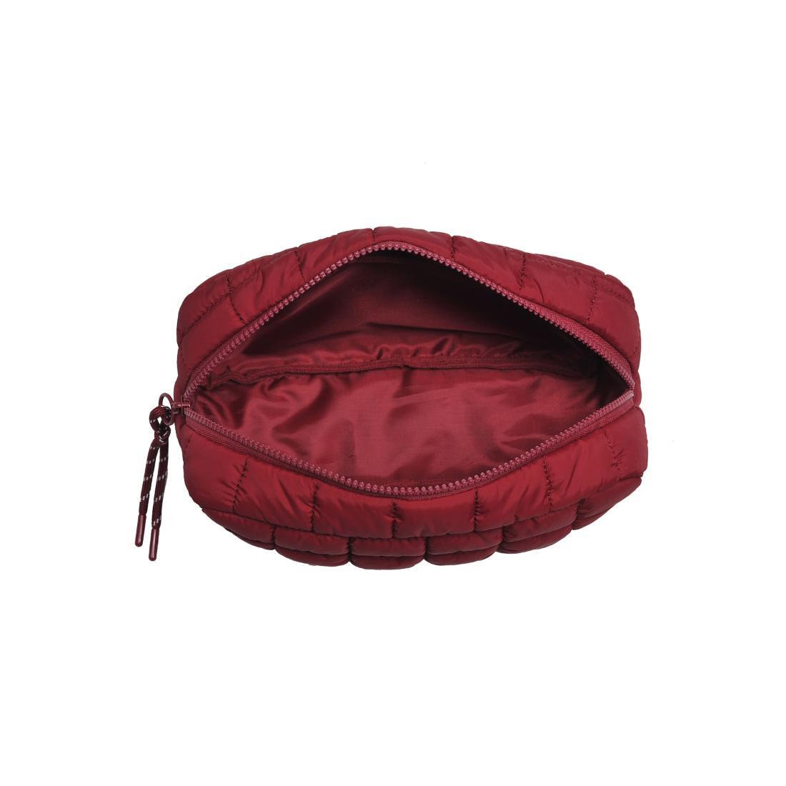 Urban Essentials Cloud Nine - Puffer Cosmetic & Travel Organizer Pouch 840611197719 View 8 | Burgundy