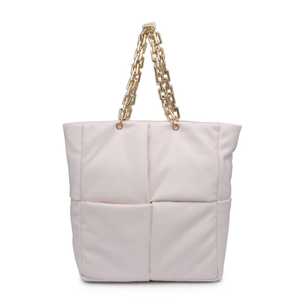 Product Image of Urban Expressions Zoe Tote 840611178589 View 5 | White