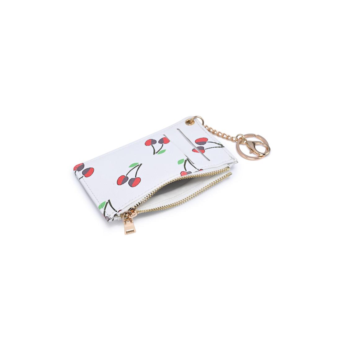 Woman wearing White Cherries Urban Expressions Noa Card Holder 840504207808 View 9 | White Cherries
