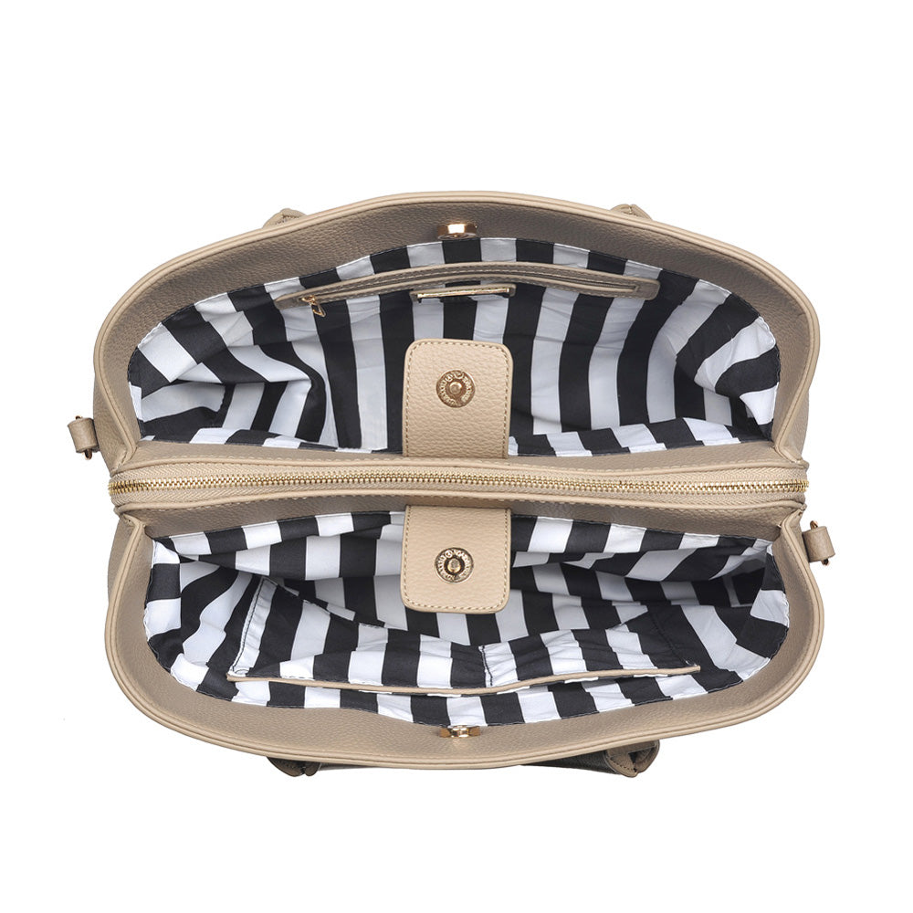 Product Image of Urban Expressions Leighton Satchel NA-840611151117 View 4 | Natural