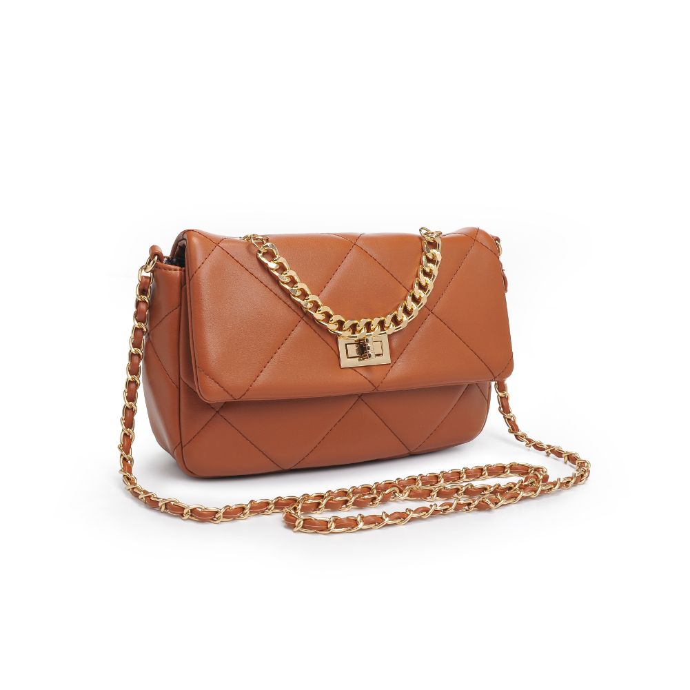 Product Image of Urban Expressions Emily Crossbody 840611182296 View 6 | Tan