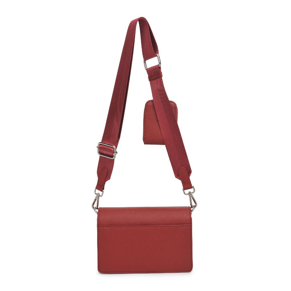 Product Image of Urban Expressions Fannie Crossbody 840611185426 View 7 | Red