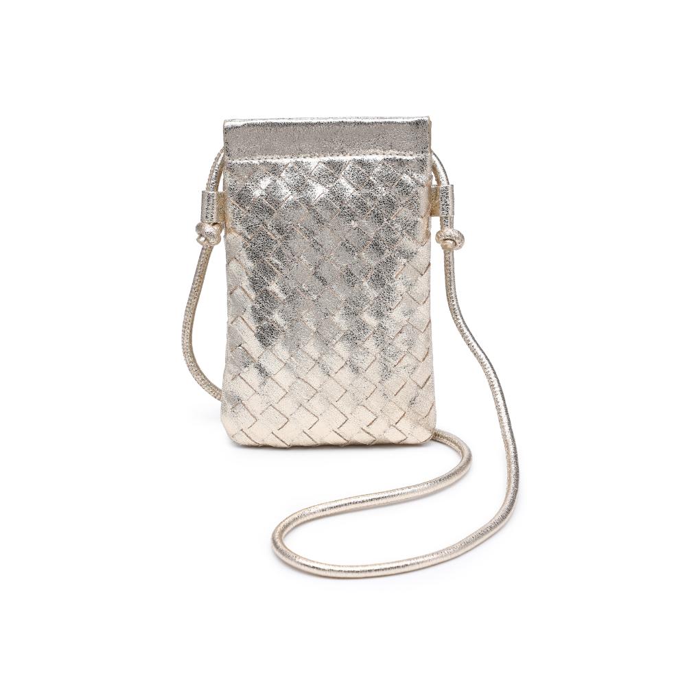 Product Image of Urban Expressions Jackie Crossbody 840611141996 View 5 | Gold